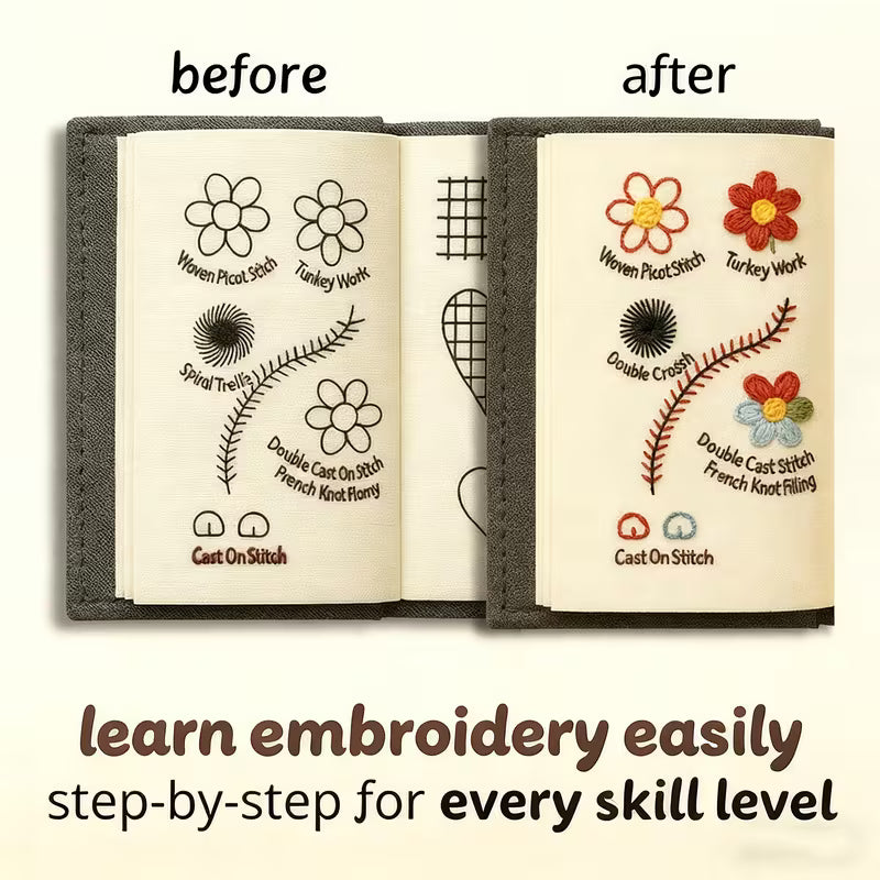Embroidery book